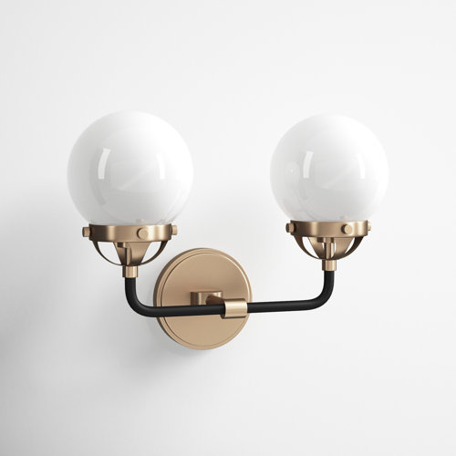 Joss & Main Newport 2 Light Vanity Light & Reviews Wayfair